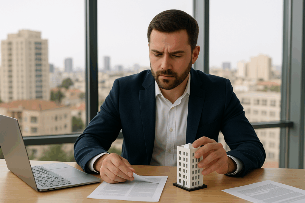 société immobilière en Israël